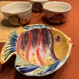 Under the Sea Tabletops Unlimited Bowls and snack dish